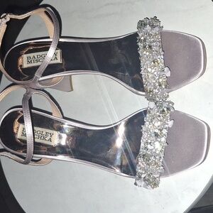 Badgley Mischka Teenie Blush Pink Heels